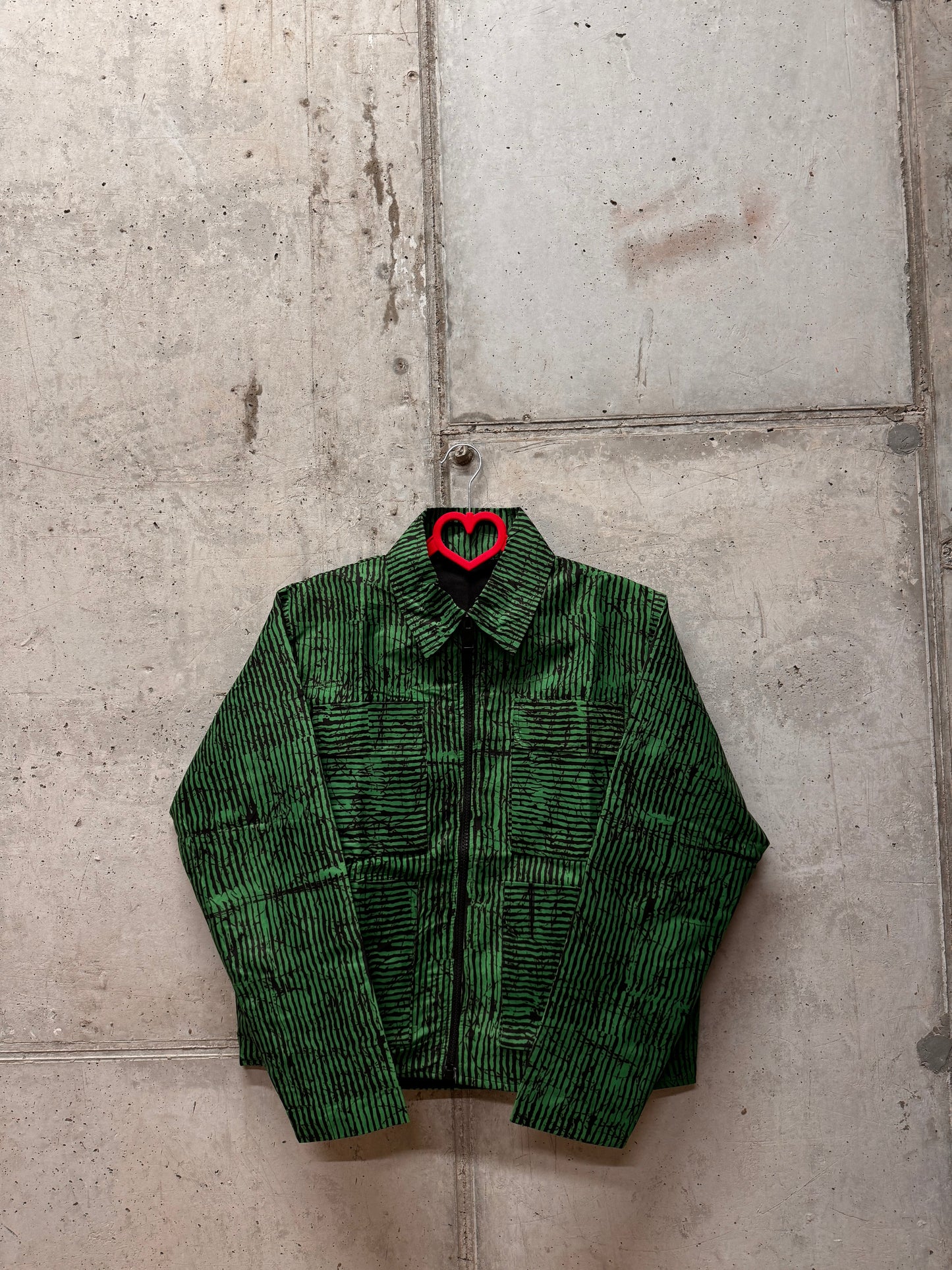 Utilitarian jacket - Zip detail