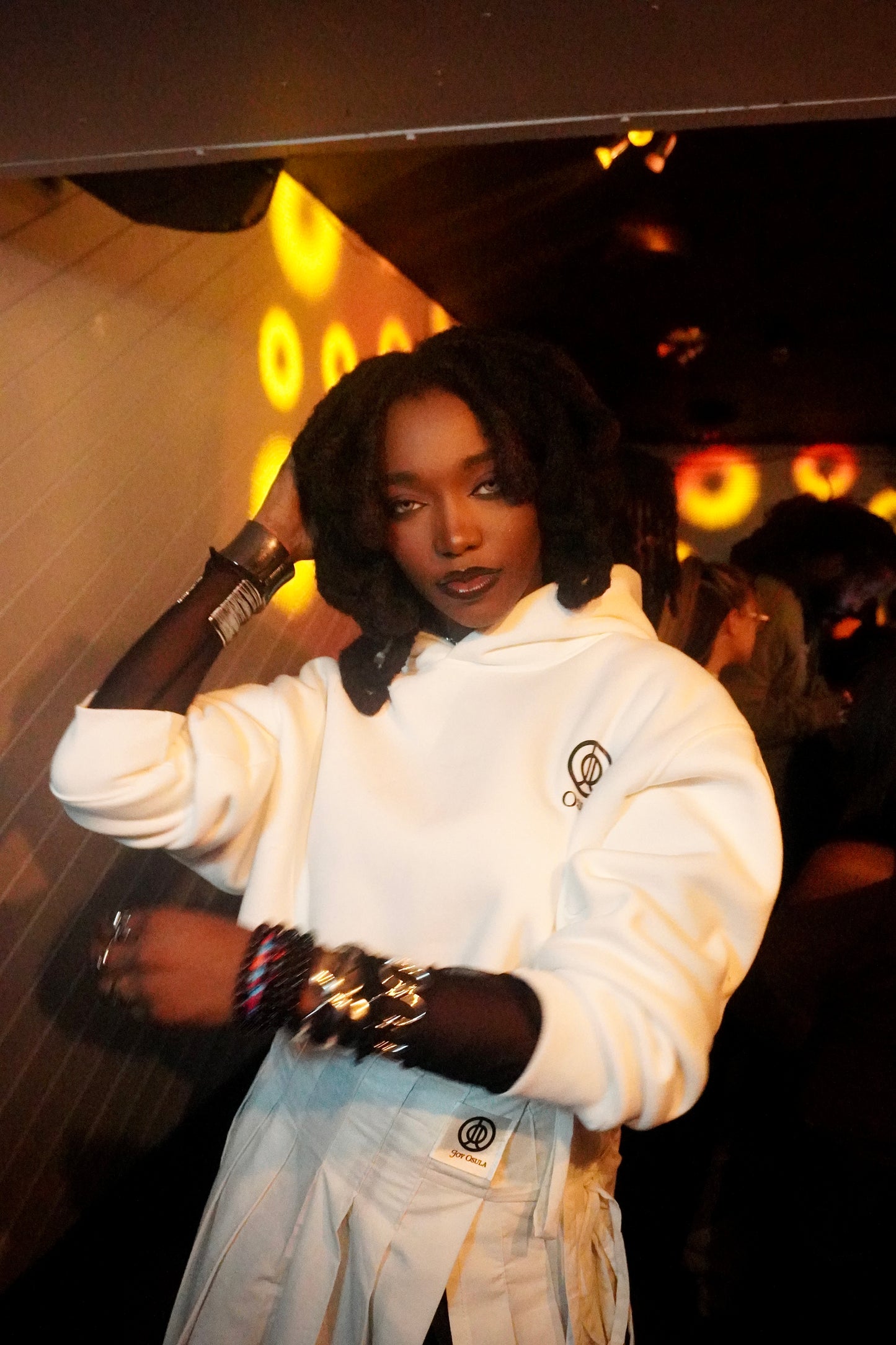 Heavyweight Premium Hoodie Asymmetrical Crop