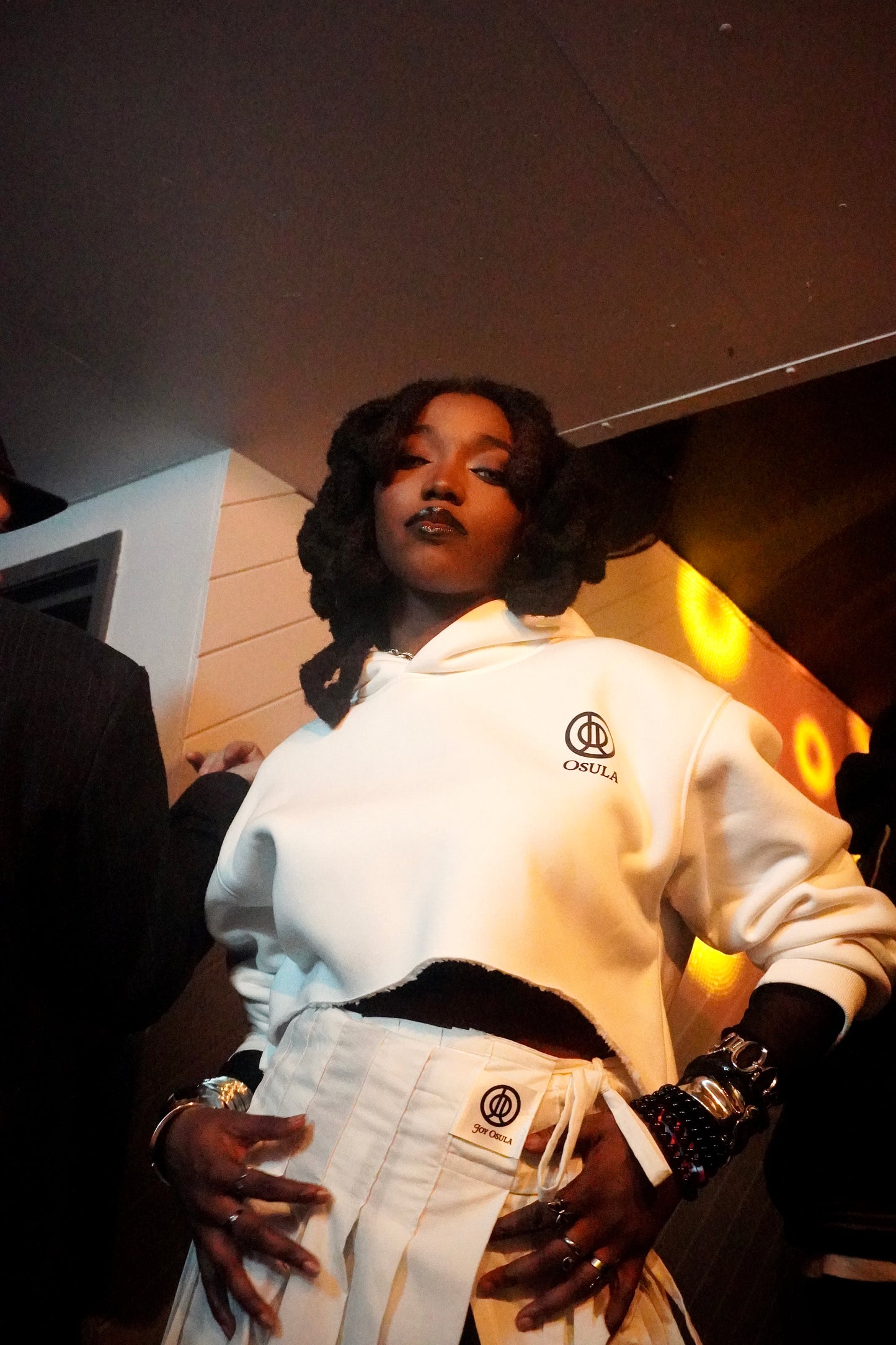 Heavyweight Premium Hoodie Asymmetrical Crop