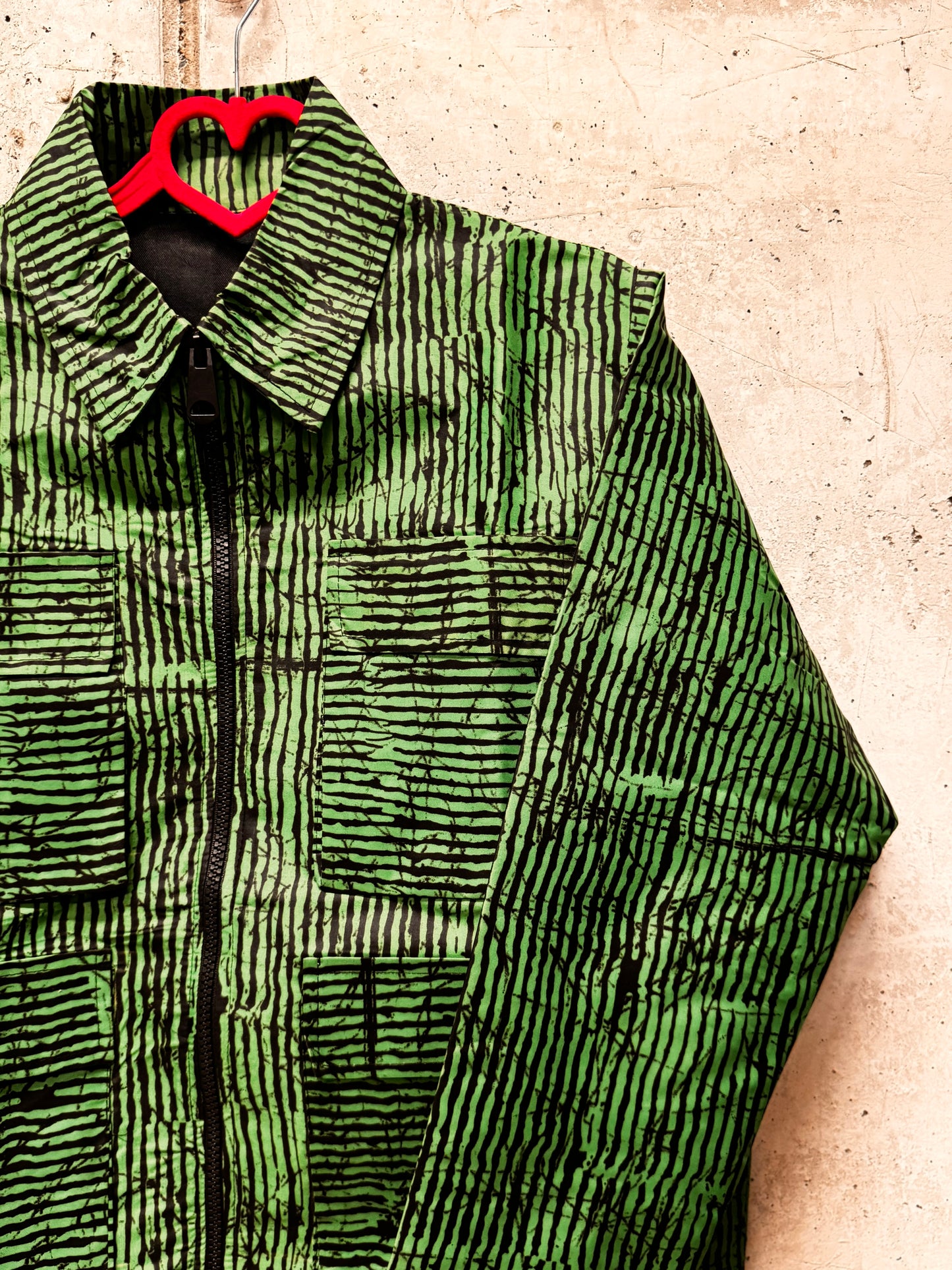 Utilitarian jacket - Zip detail