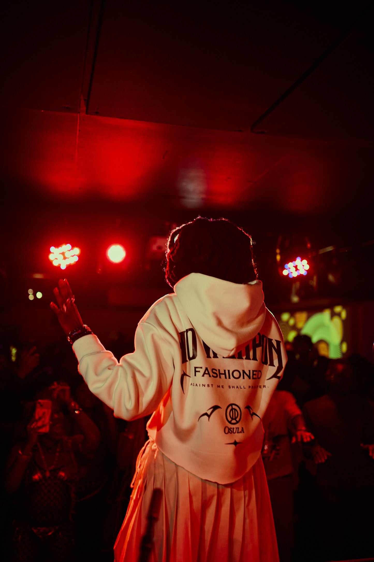 Heavyweight Premium Hoodie Asymmetrical Crop