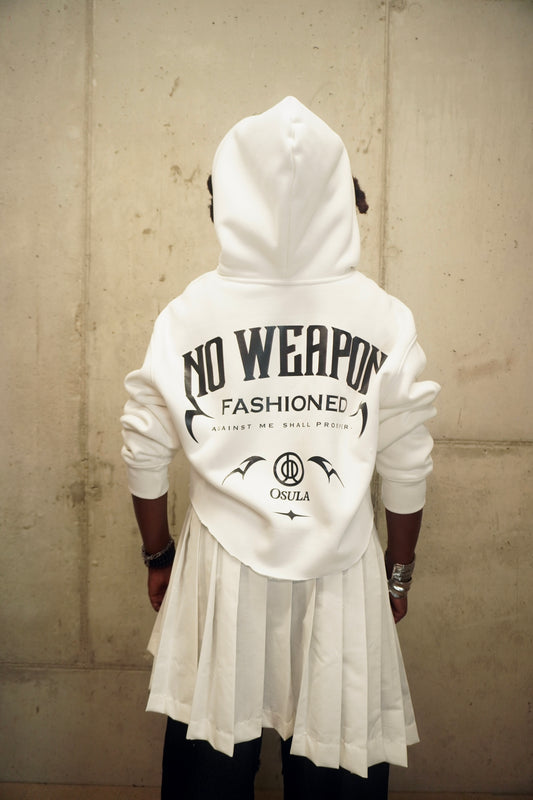 Heavyweight Premium Hoodie Asymmetrical Crop
