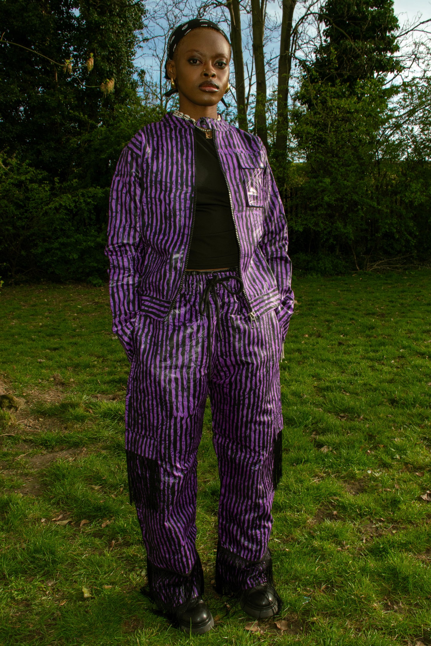 Adire Trousers (Fringe)