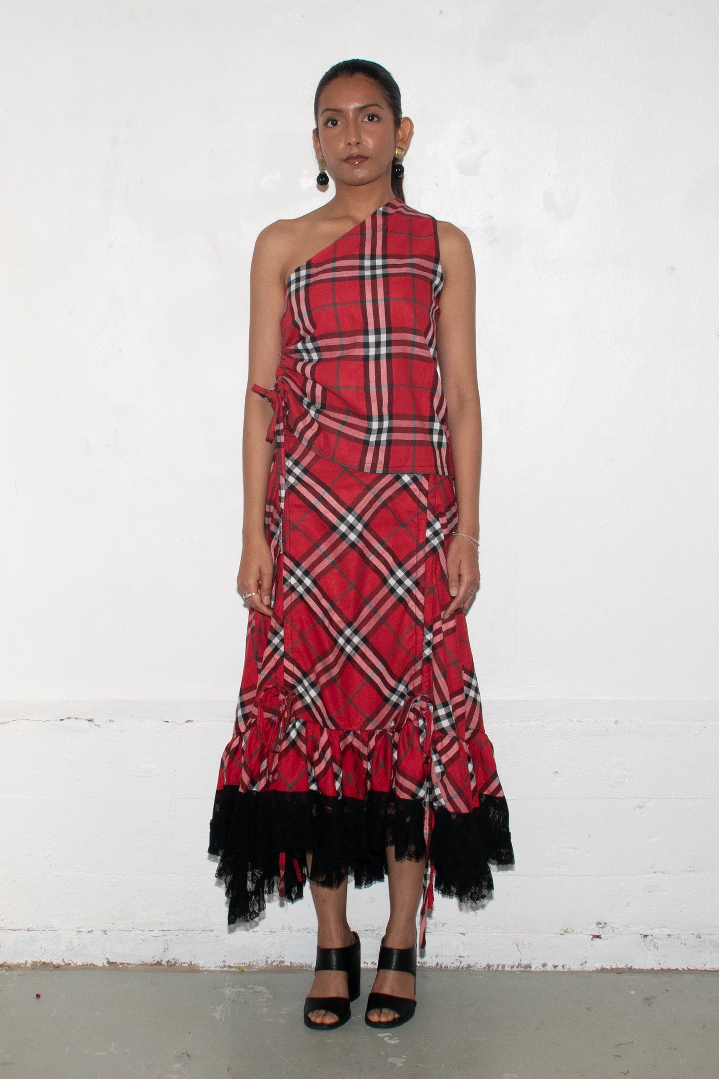 Grace Tartan Print Skirt