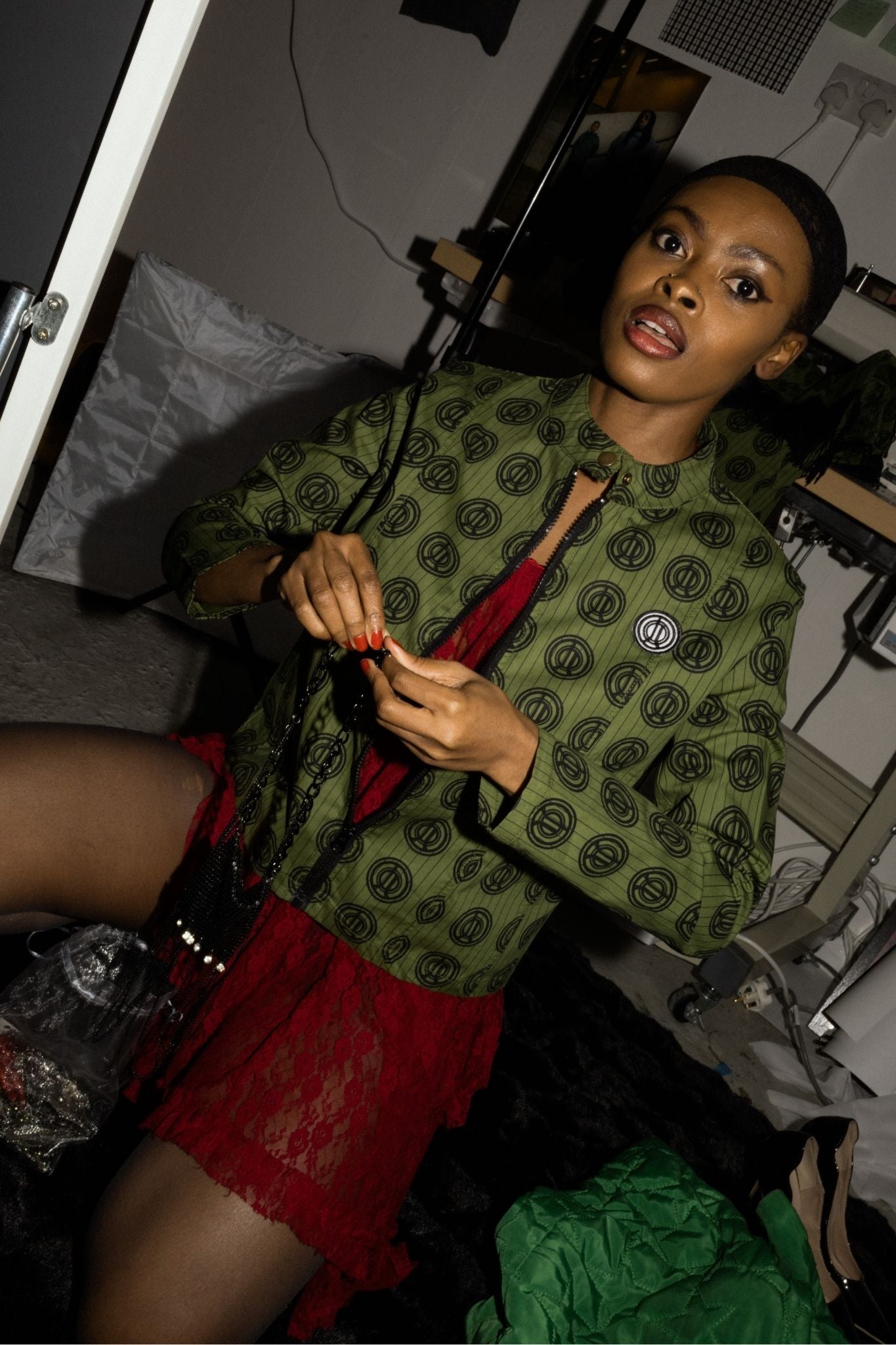 JOMO Print Jacket Petite