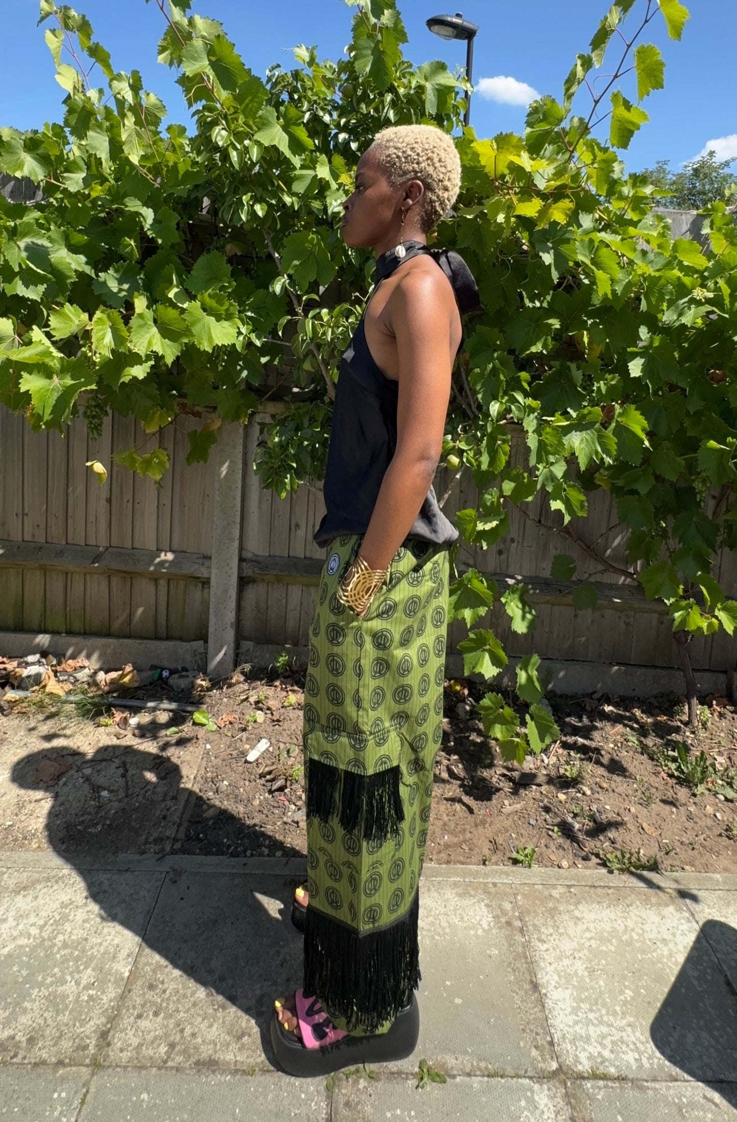 JOMO Print Trousers Petite